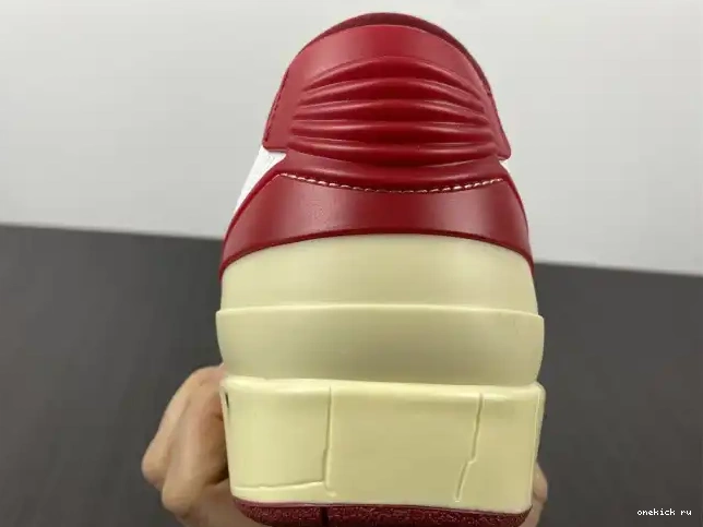 Rep Onekick Jordan SP Low Off-White Retro Red 2 White DJ4375-106 0414
